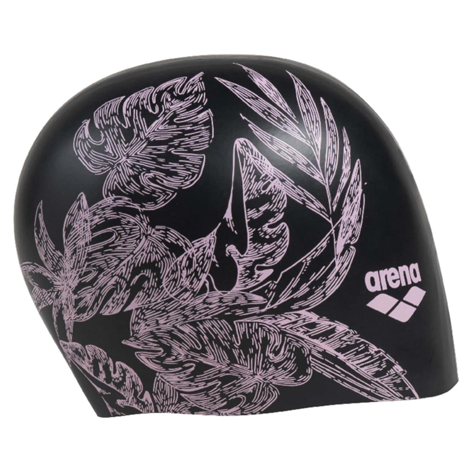 Gorro de natación Arena Sirene de silicona para cabello largo