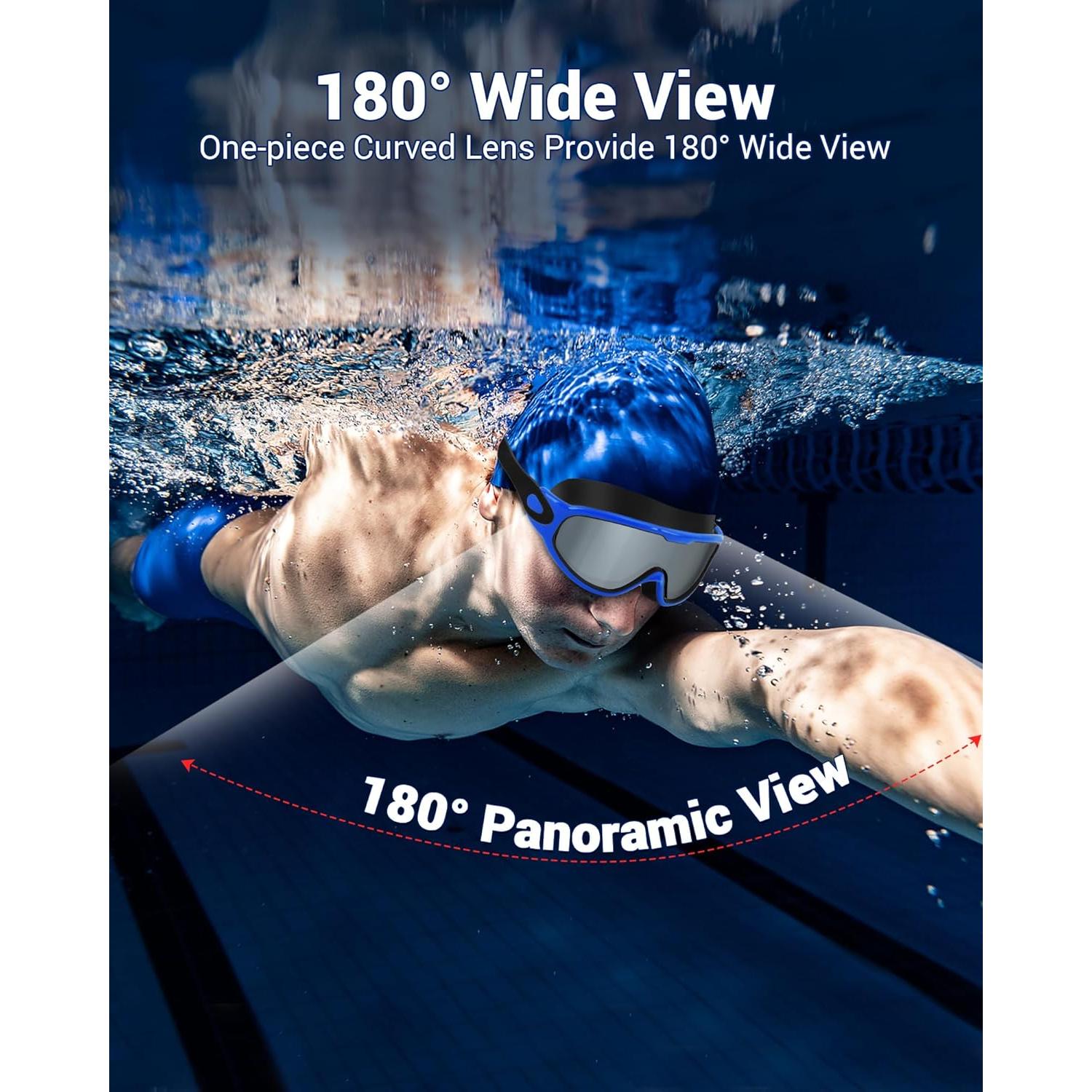 Gafas de Natación Freela 2 Pack Unisex Antiempañante UV