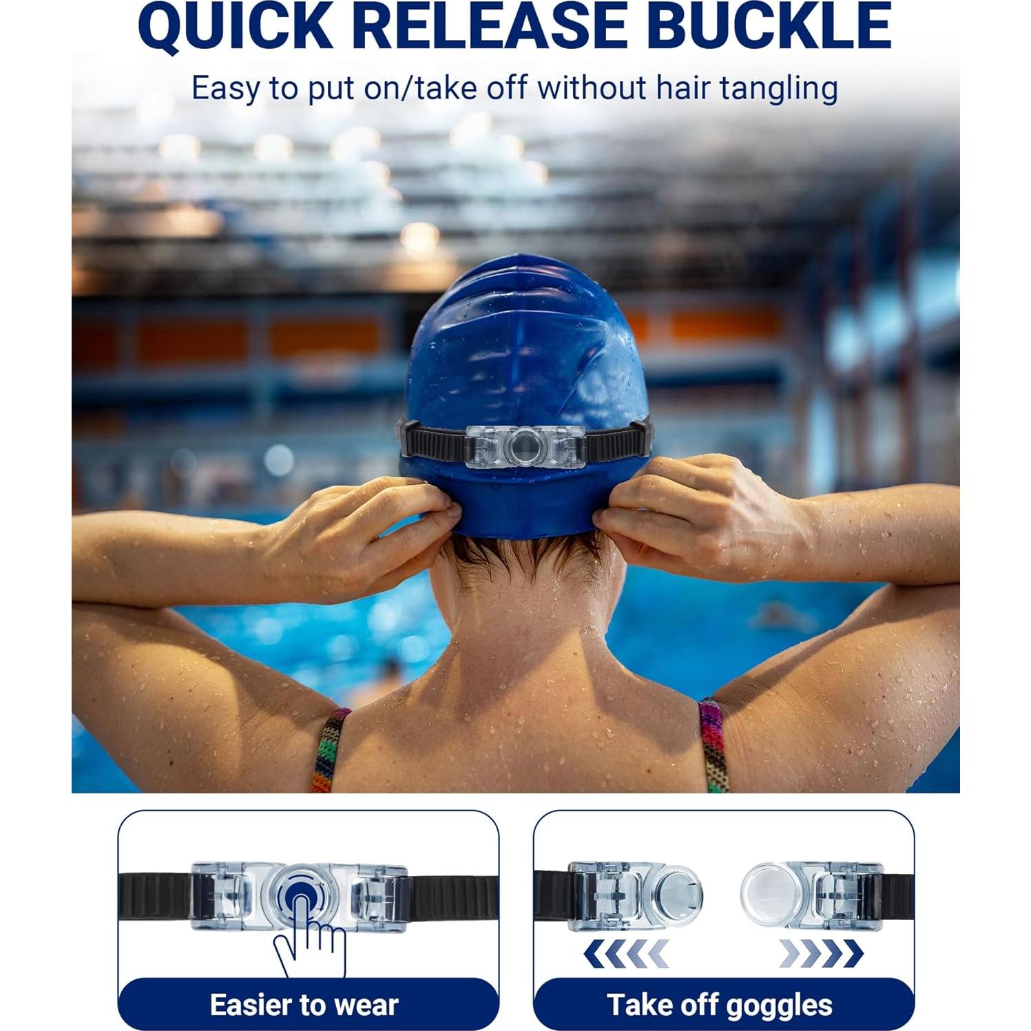 Gafas de Natación Freela 2 Pack Unisex Antiempañante UV