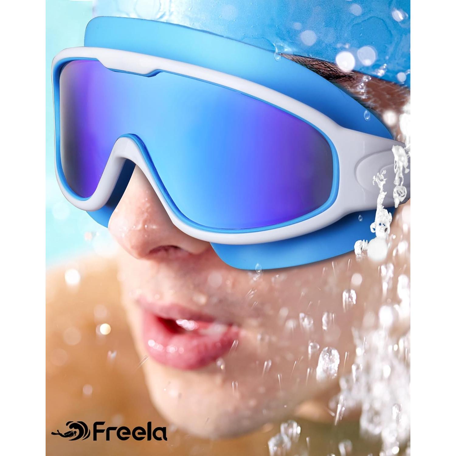Gafas de Natación Freela 2 Pack Unisex Antiempañante UV