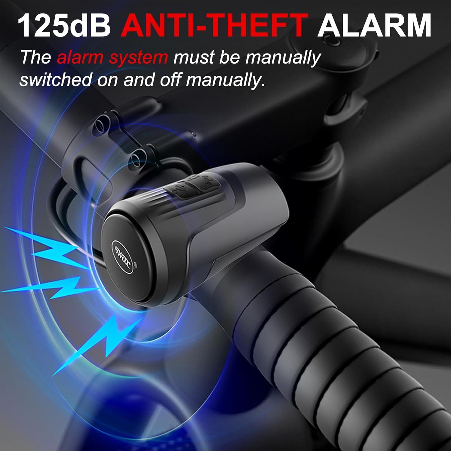 Timbre Eléctrico para Bicicleta Kimairy 125dB Impermeable