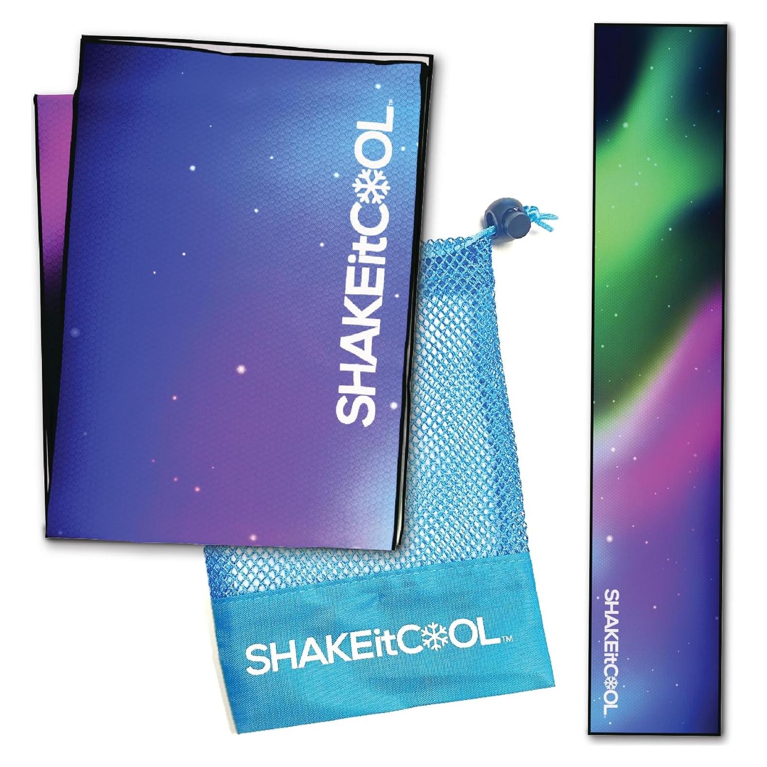 Toalla Enfriadora SHAKEitCOOL Aurora - Ligera y Absorbente