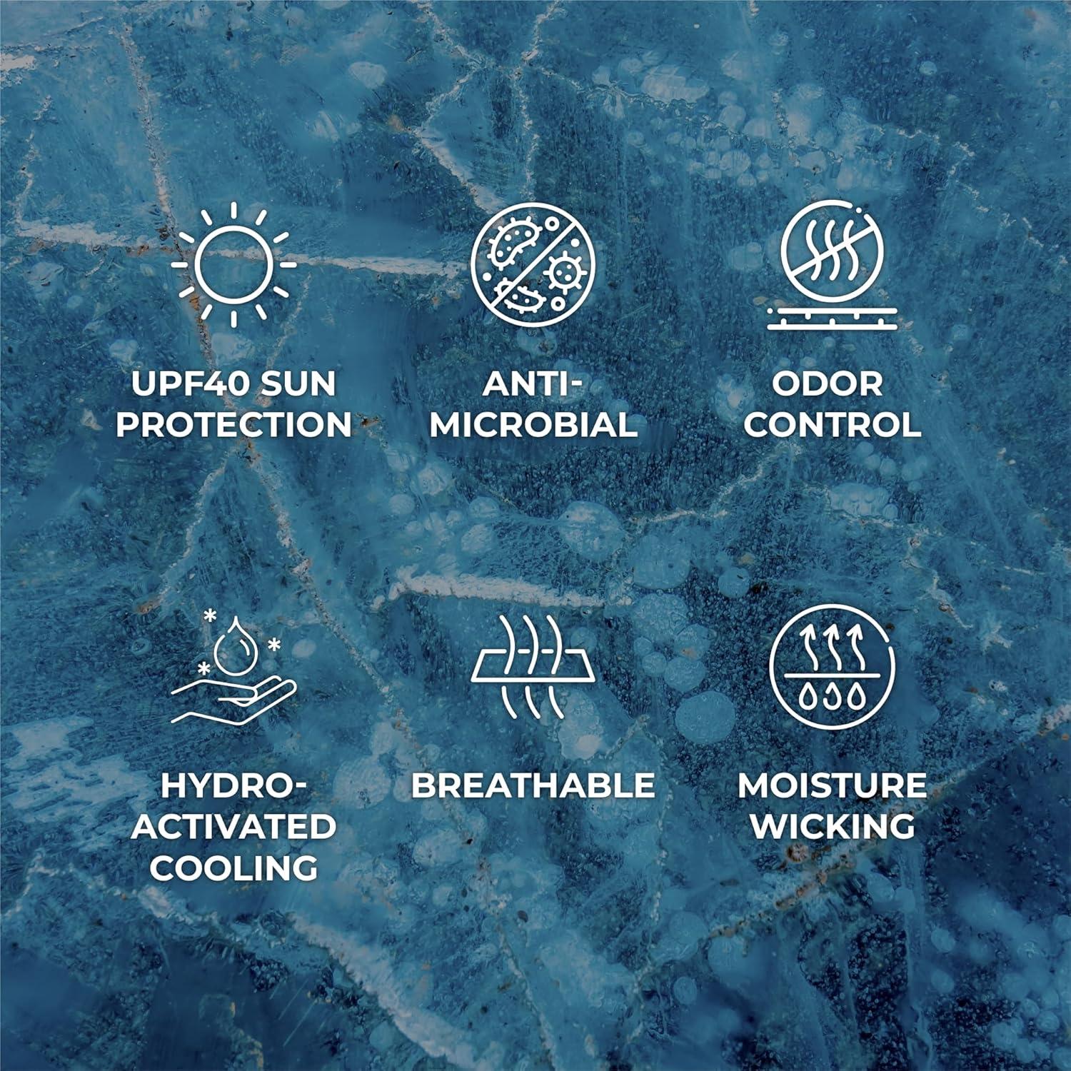 Toalla Enfriadora SHAKEitCOOL Aurora - Ligera y Absorbente