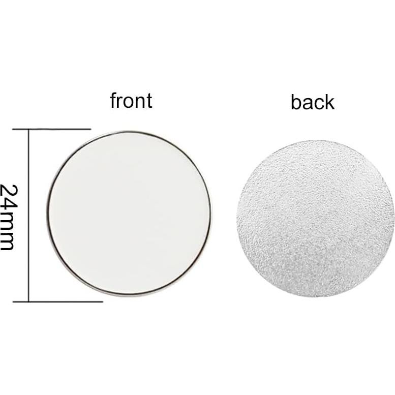 Marcadores de Pelota de Golf GOLTERS - 12 Unidades Blancos