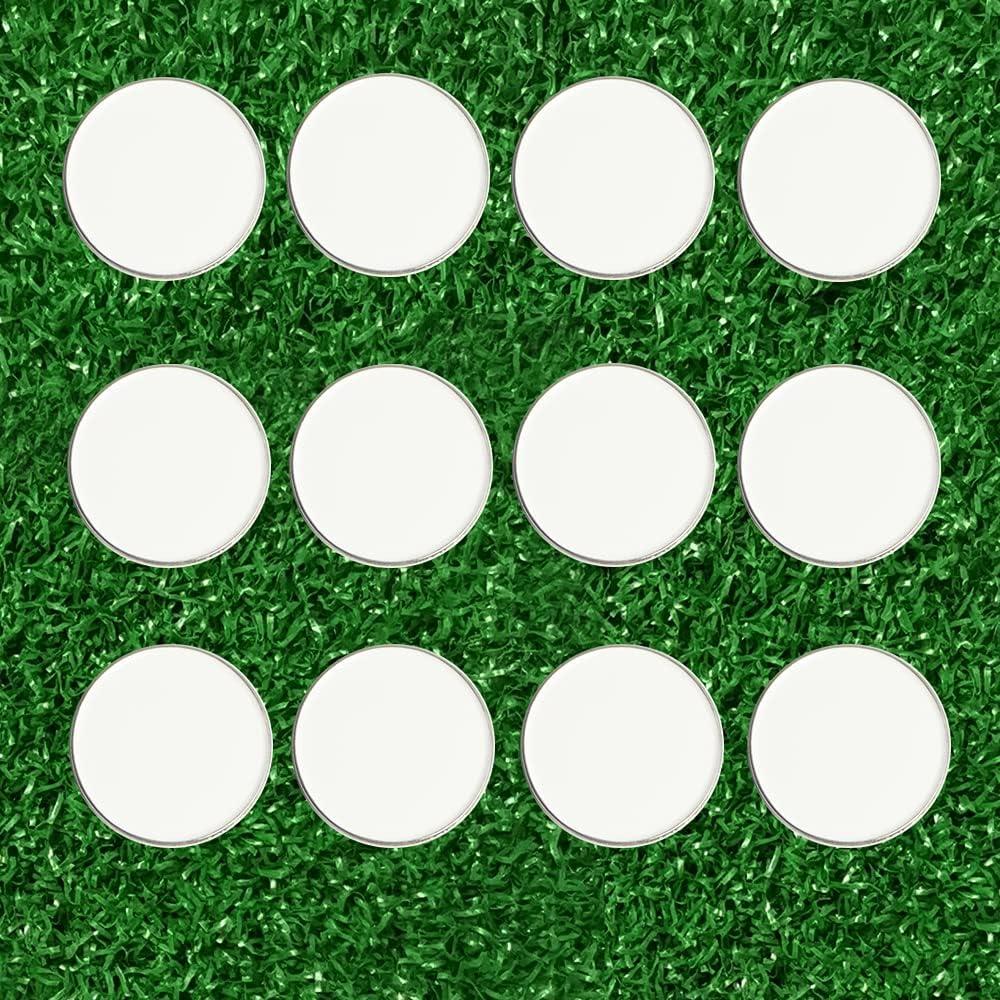 Marcadores de Pelota de Golf GOLTERS - 12 Unidades Blancos