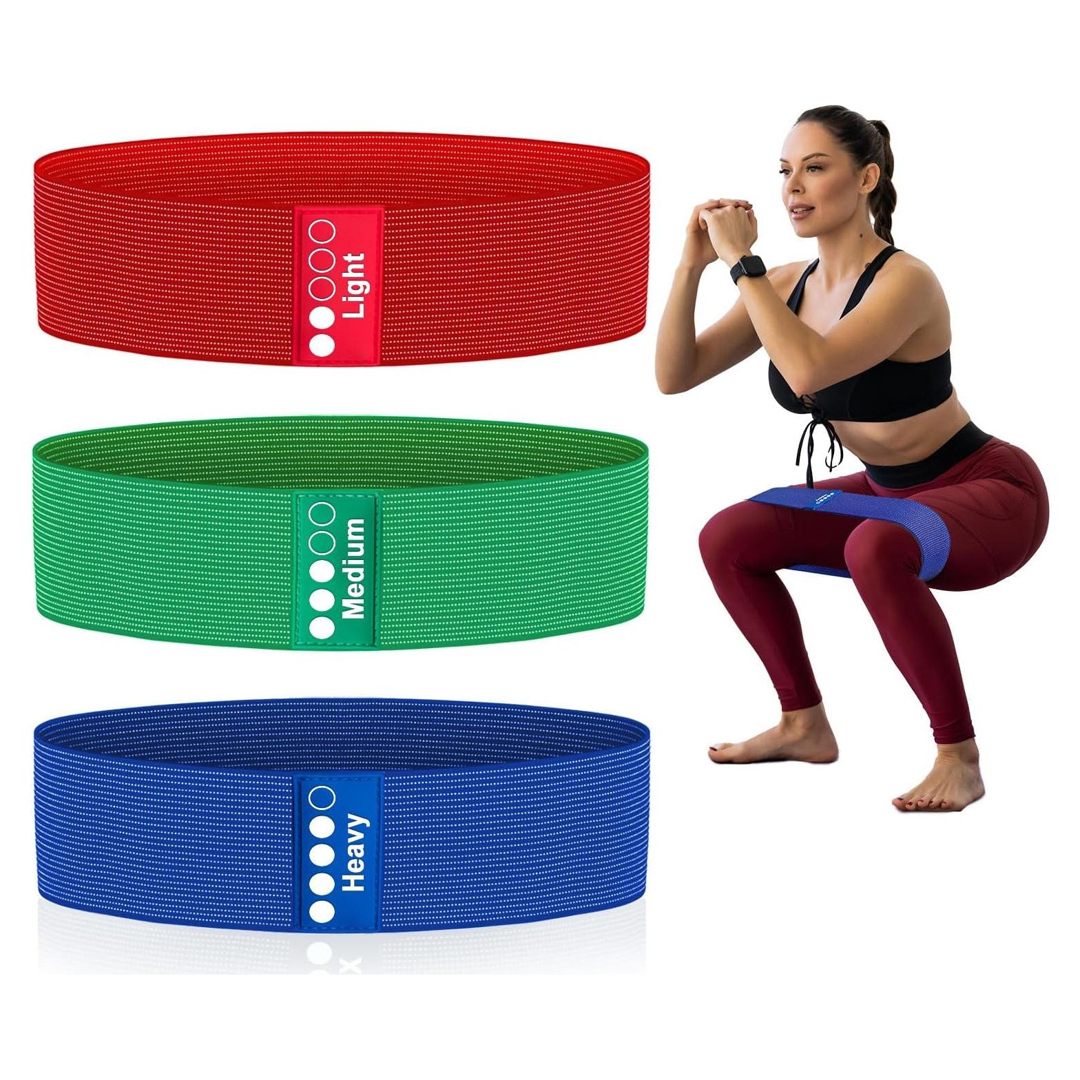 Bandas de Resistencia Coniflor RB-0001-3-RGB - Juego de 3