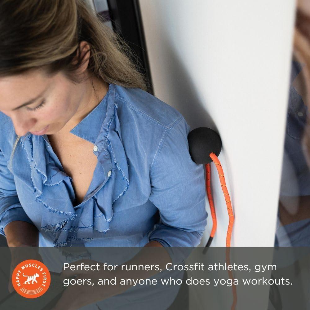 Pelota de masaje Tiger Tail 1.7 cm con cuerda de 127 cm