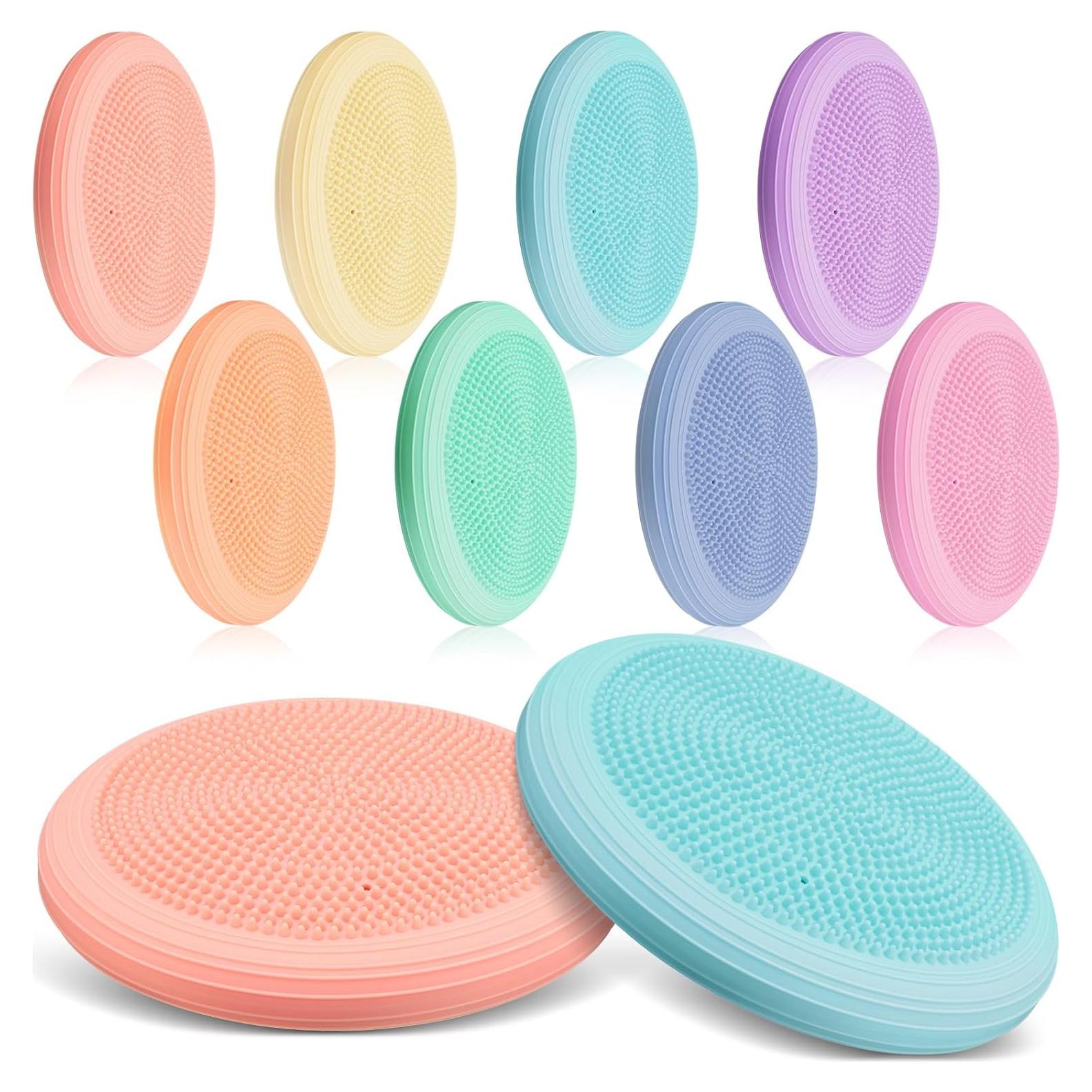 Cojines de Equilibrio Libima 8 Pcs con Bomba - 33 cm