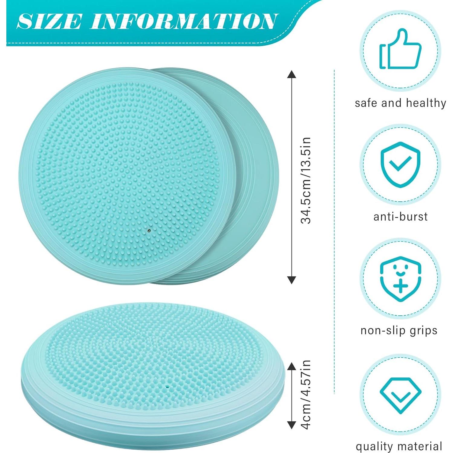 Cojines de Equilibrio Libima 8 Pcs con Bomba - 33 cm