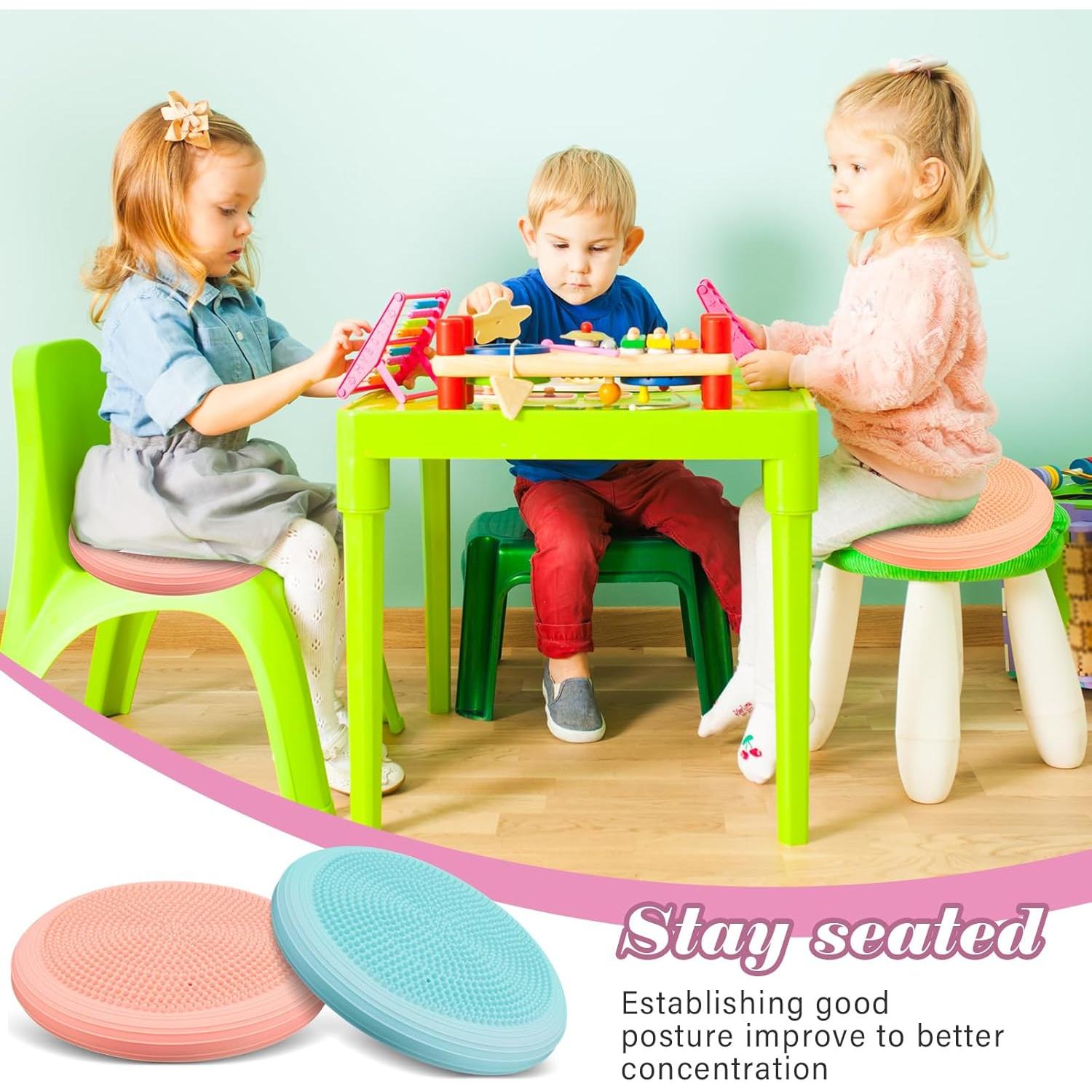 Cojines de Equilibrio Libima 8 Pcs con Bomba - 33 cm