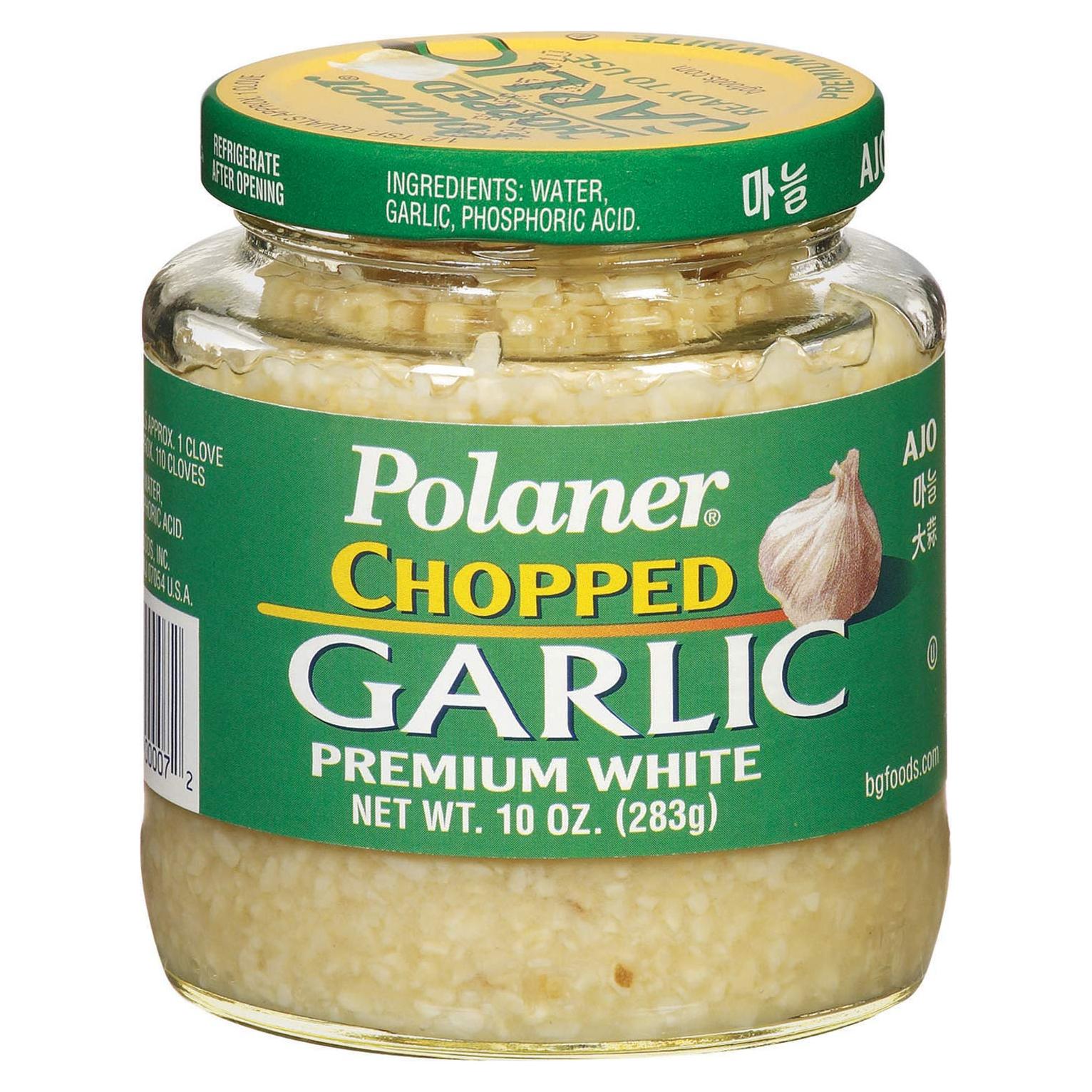 Ajo Picado Blanco Polaner Premium 283.5g - Sabor Intenso