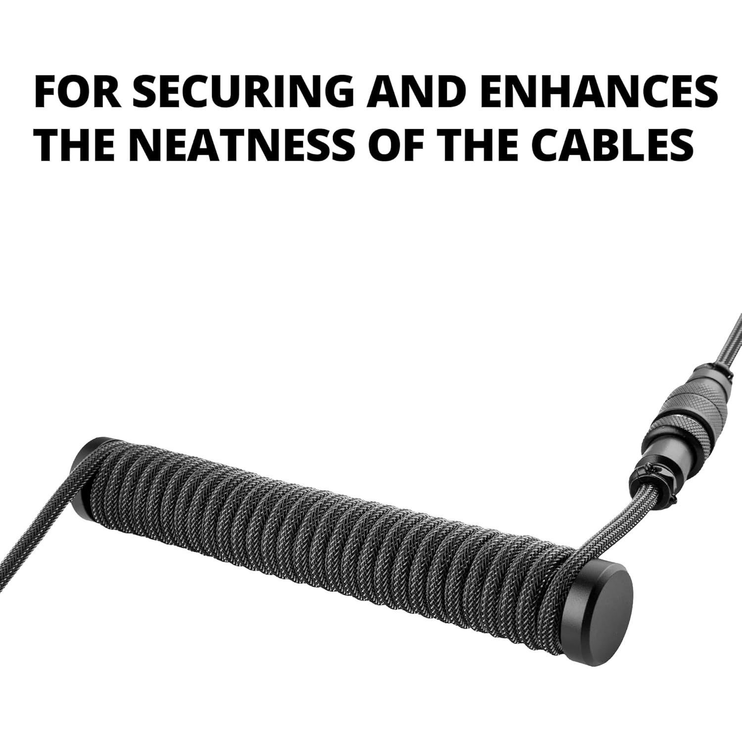 Organizador de Cable Enrollado G-Unit Pro Negro