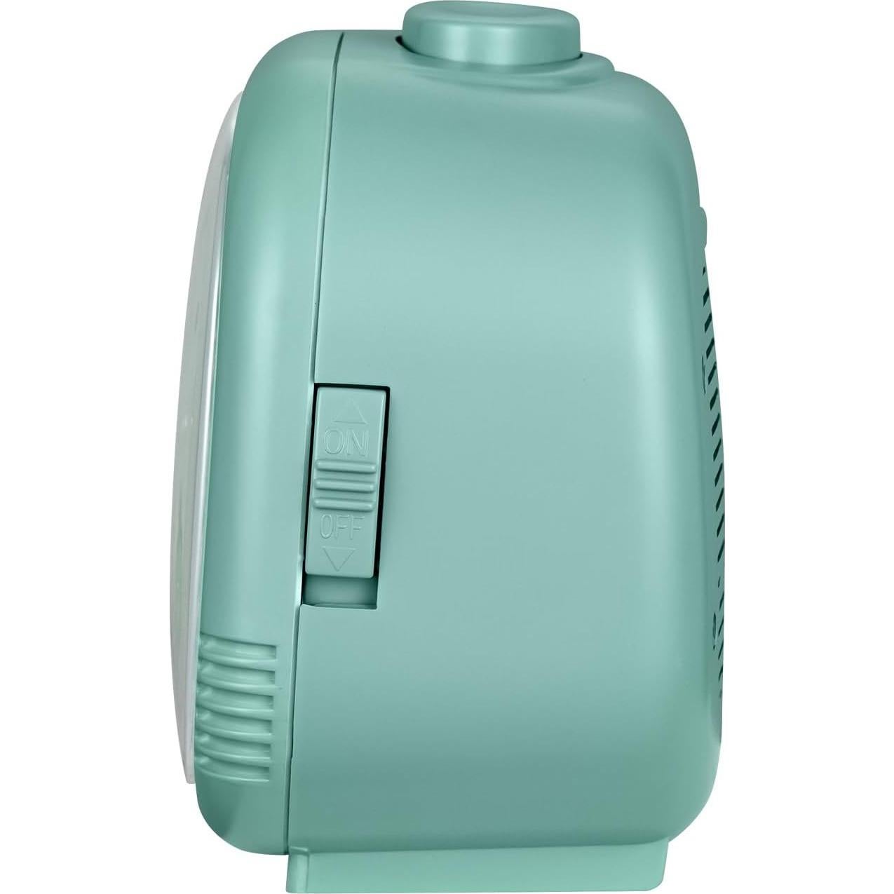 Reloj Despertador Ruidoso Tinload Verde Snooze y Luz