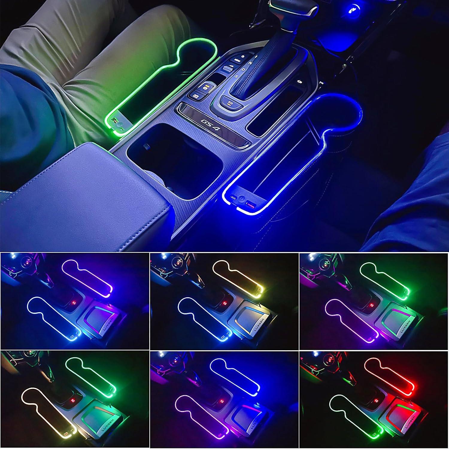 Relleno Organizador de Espacio entre Asientos Keketuohai Beige con Luz LED