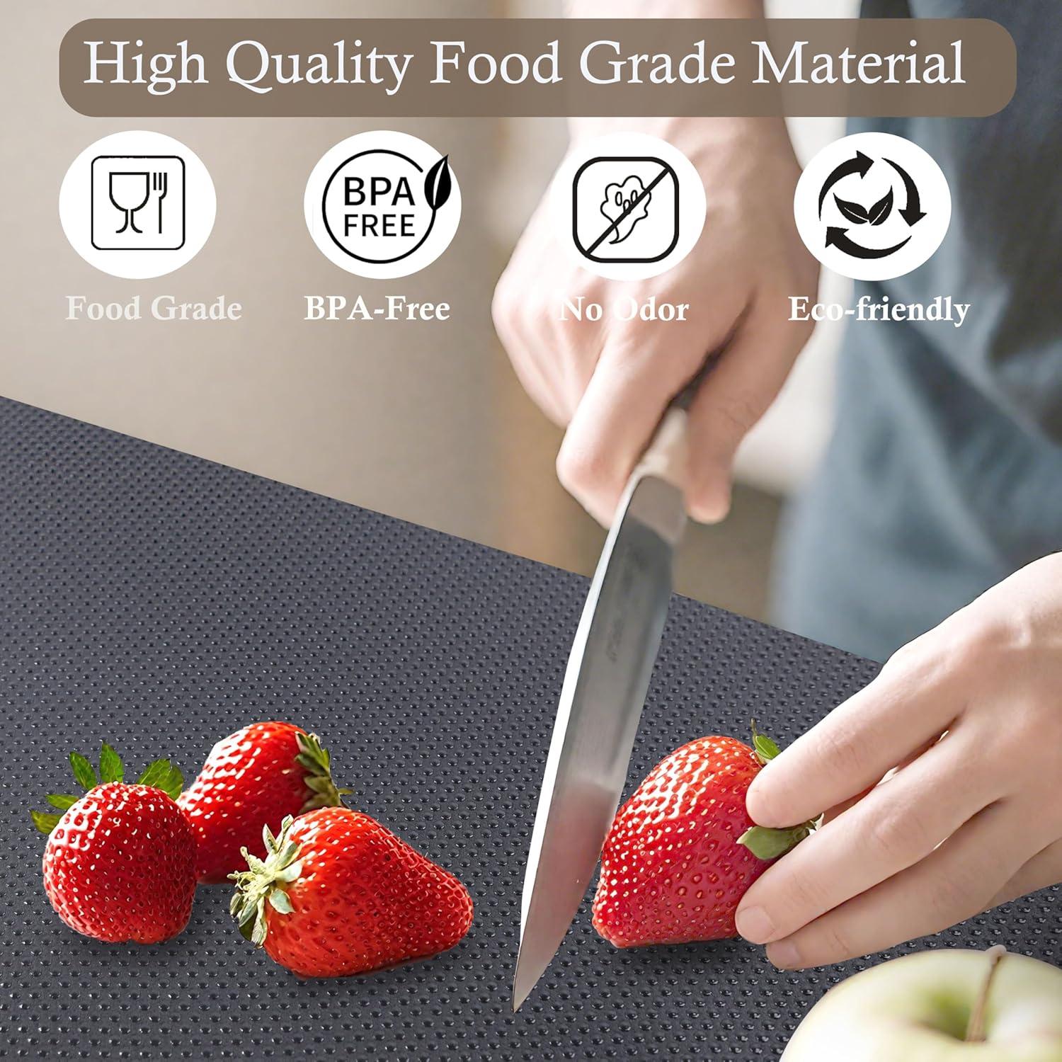 Forro de Estante Antideslizante GMJYAN 25x610 cm Negro