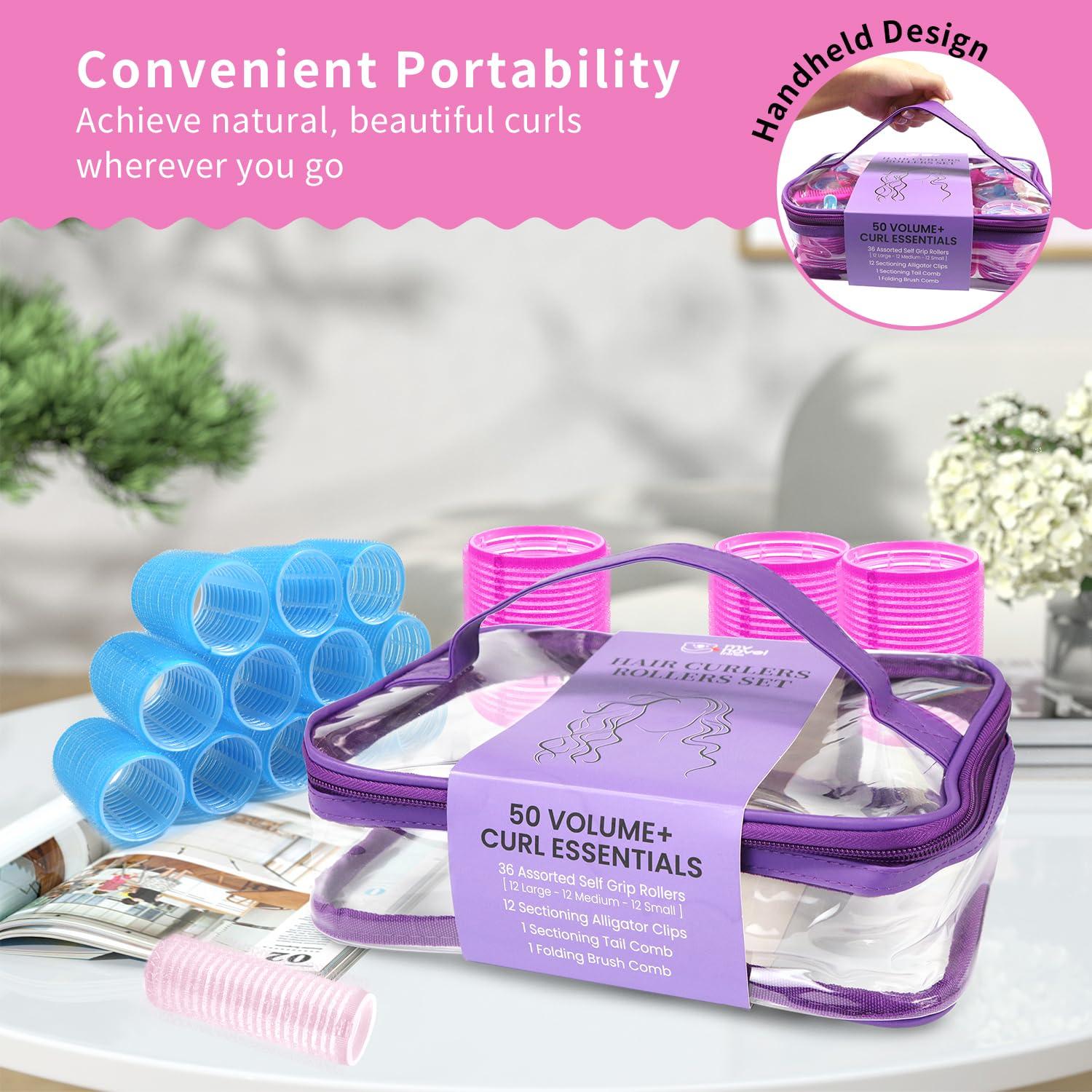 Juego de Rulos de Velcro 50PCS - Mis Cosas Novedosas