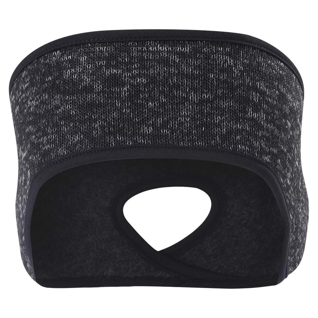 Diadema de forro polar MIFULGOO para mujer con coleta