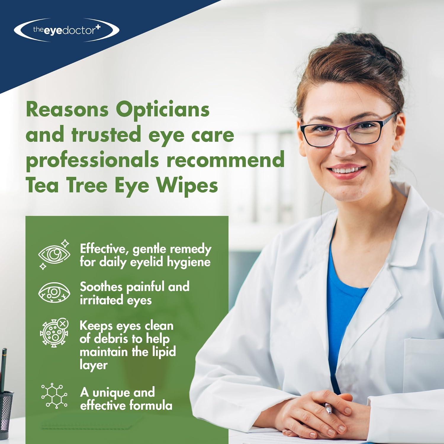 Toallitas para Párpados The Eye Doctor x20 - Limpiador Ocular