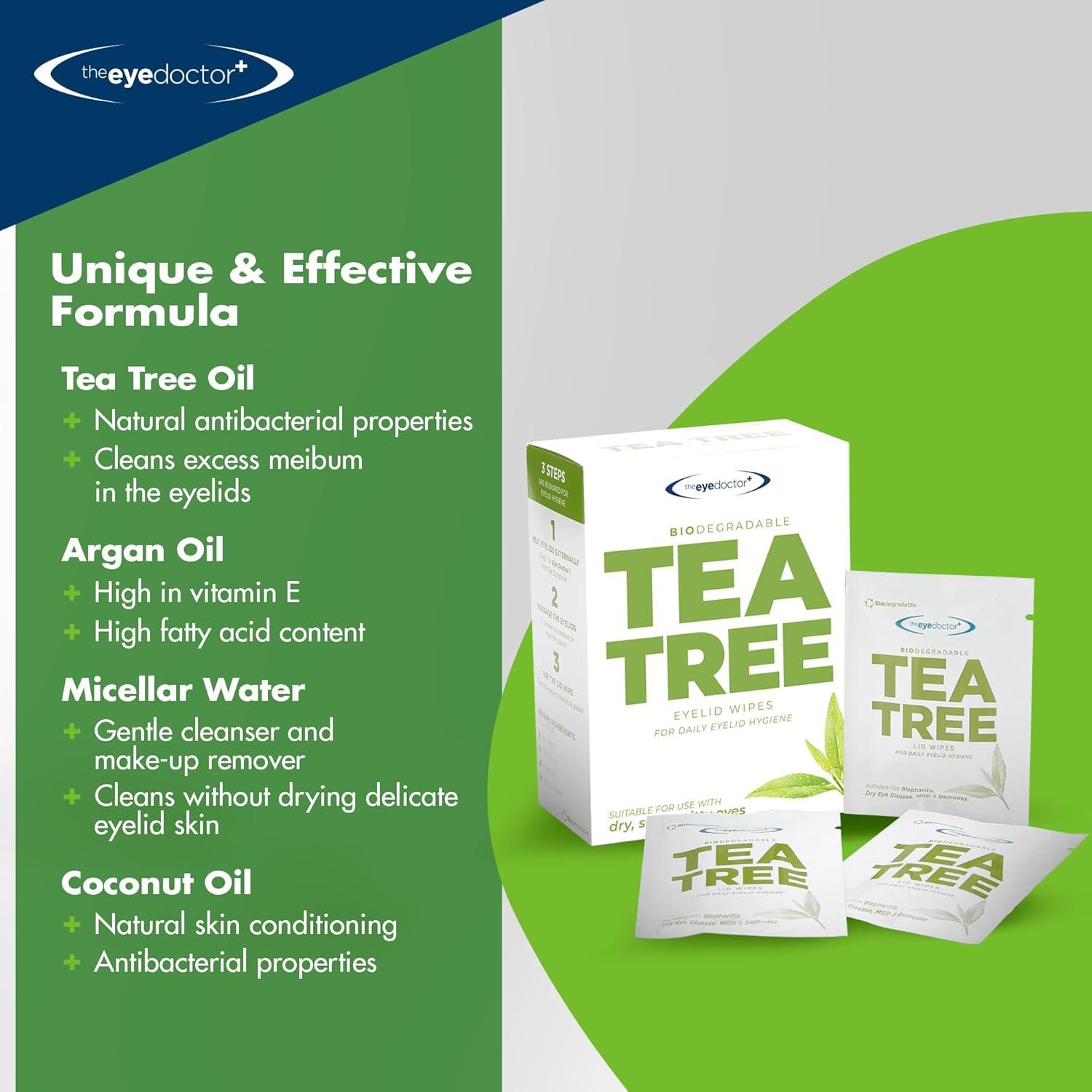 Toallitas para Párpados The Eye Doctor x20 - Limpiador Ocular