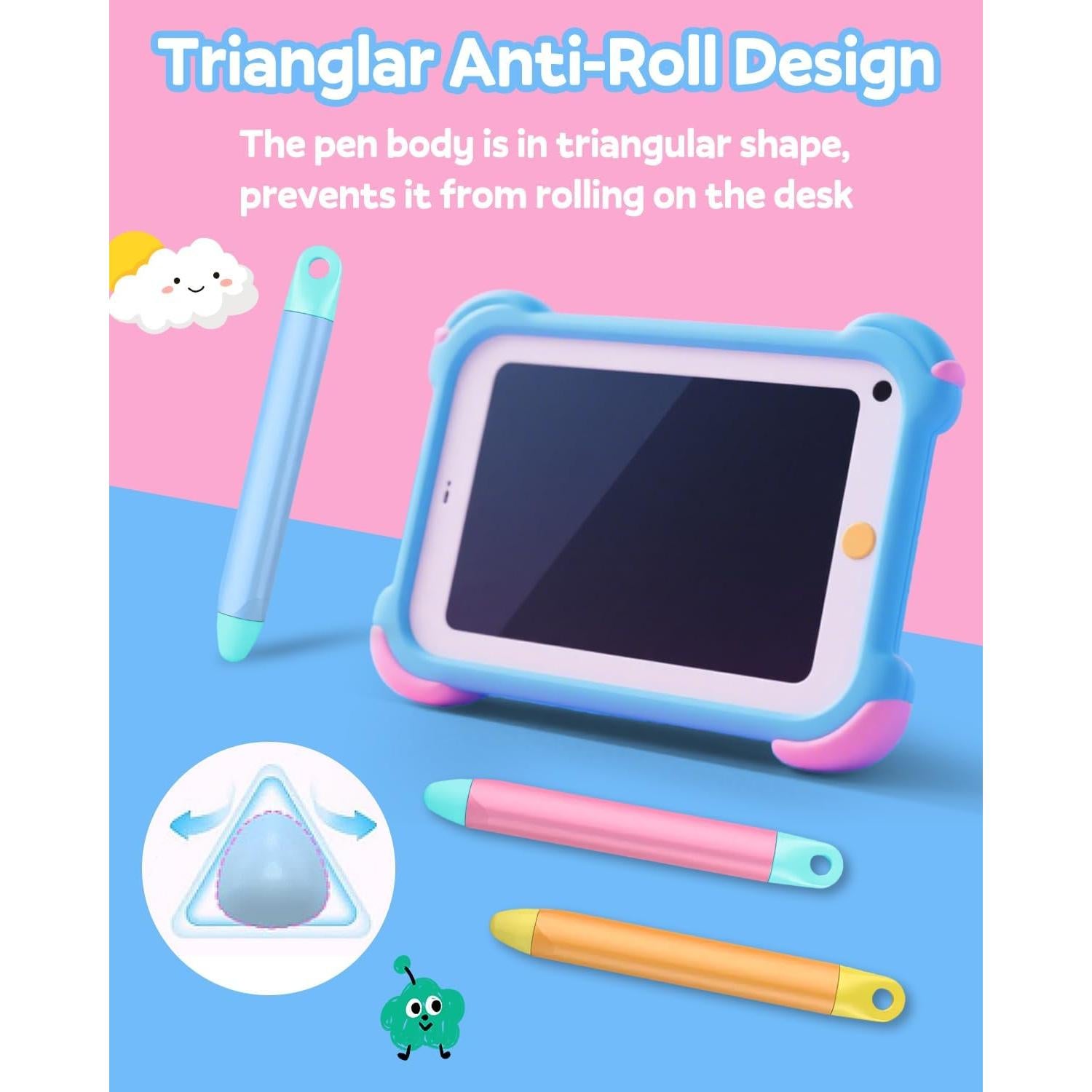 Lápiz Estilográfico para Niños AUZOSL - Paquete de 3 Colores