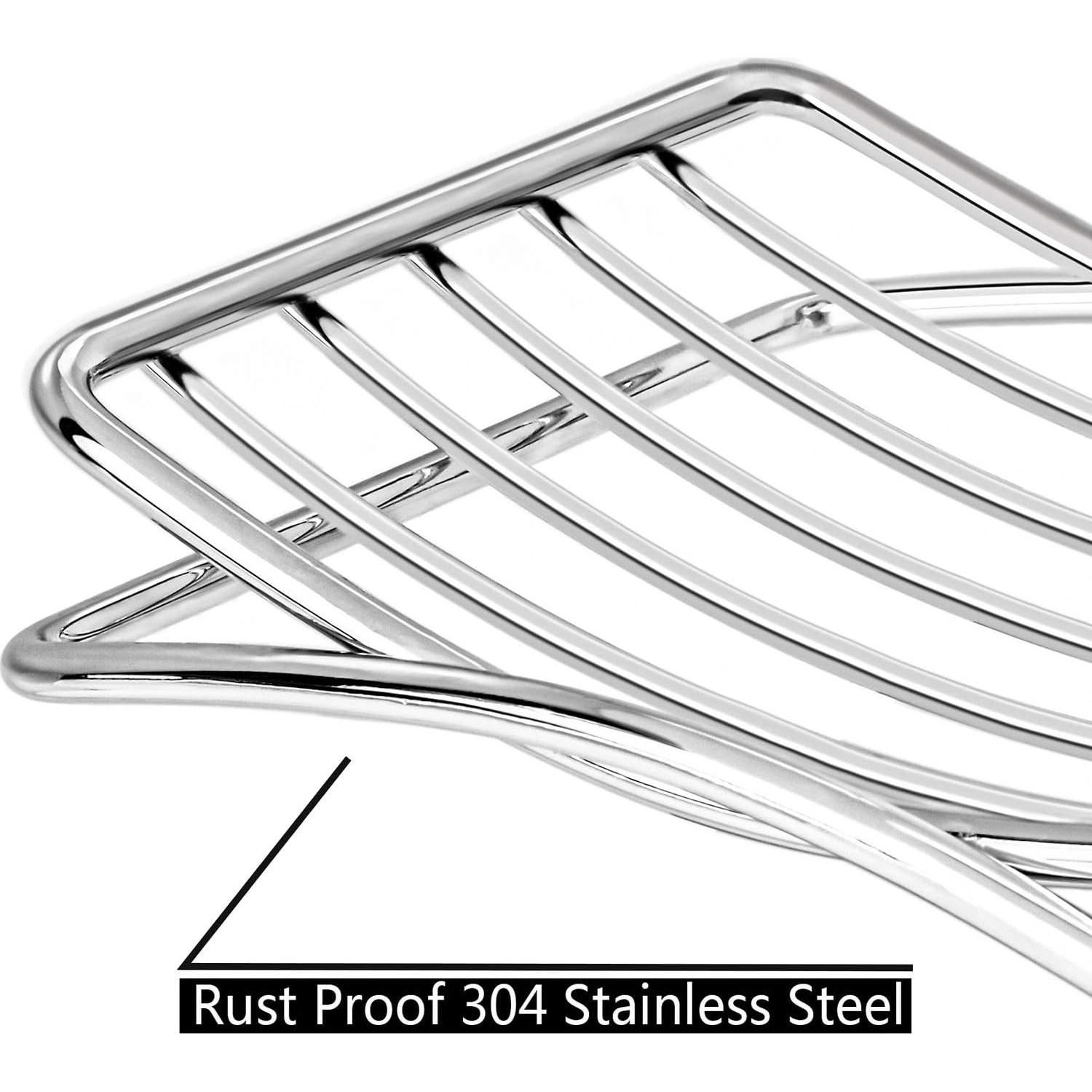 Soporte de Jabón Inoxidable GUUKAR con Ahorra Jabón Beige