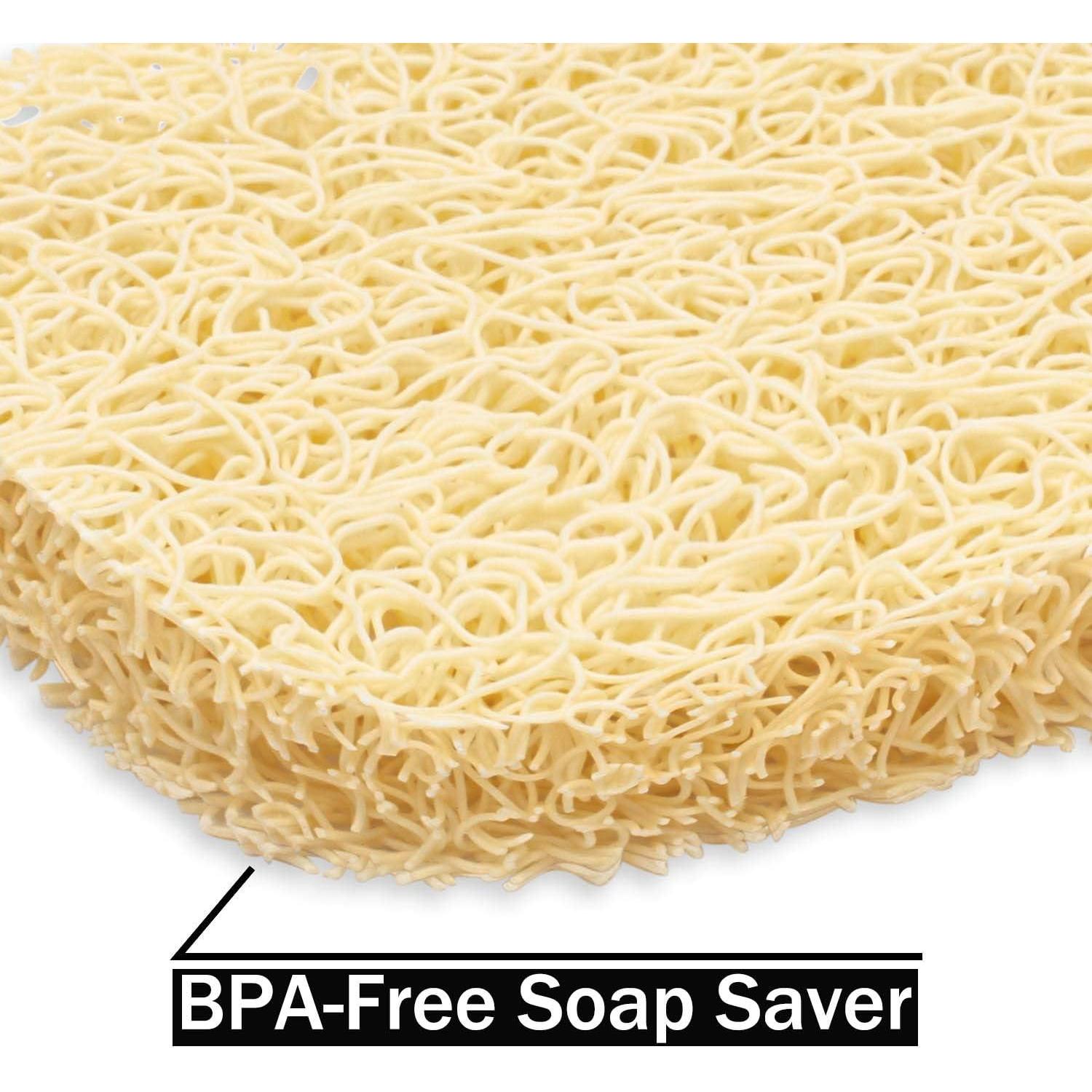 Soporte de Jabón Inoxidable GUUKAR con Ahorra Jabón Beige