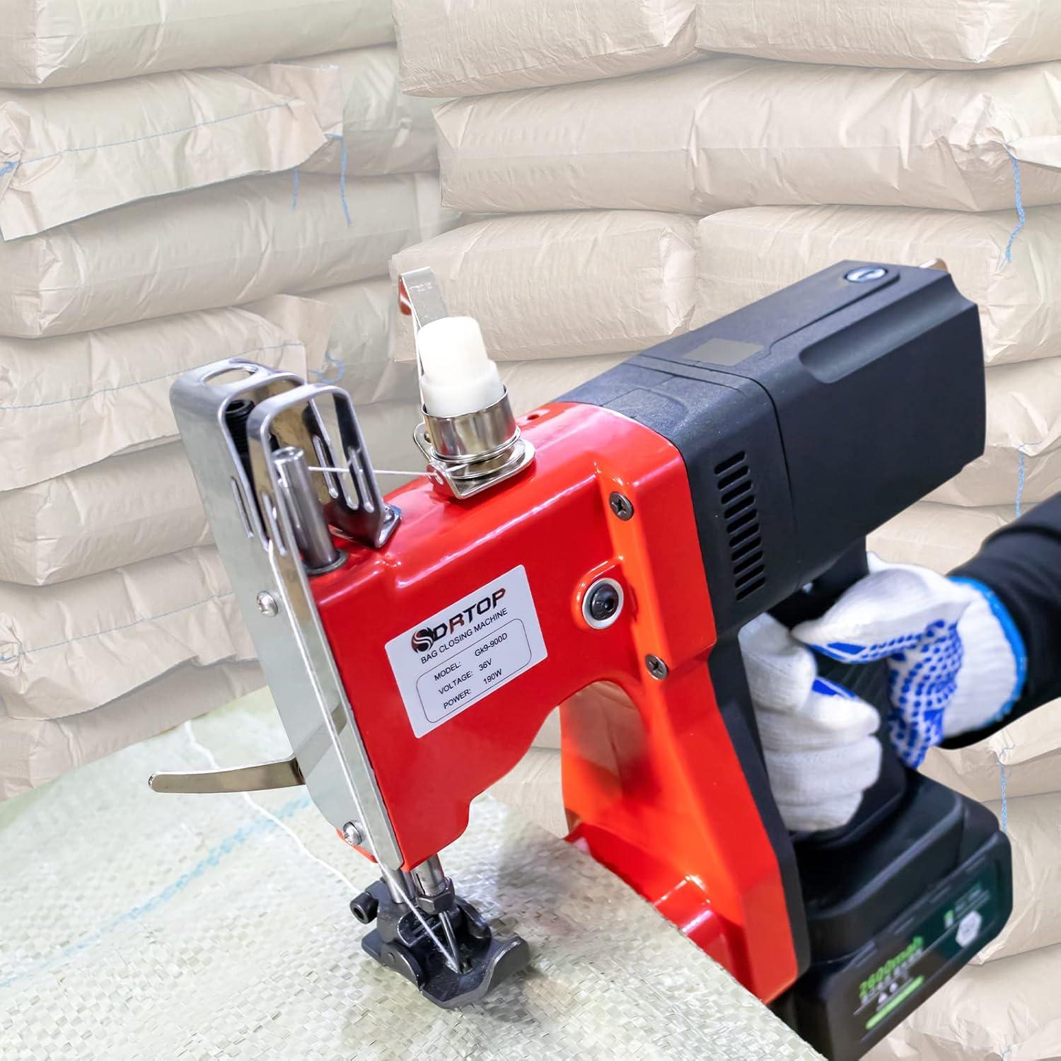 Máquina de Coser Portátil SDRTOP para Cerrar Bolsas de 2.95 kg
