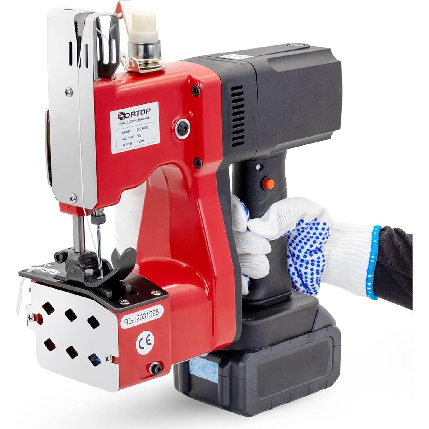 Máquina de Coser Portátil SDRTOP para Cerrar Bolsas de 2.95 kg