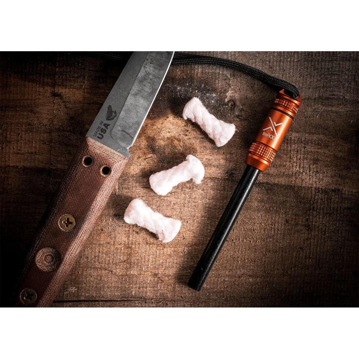 Encendedor Ferrocerio Exotac fireROD con Cápsula de Tinder