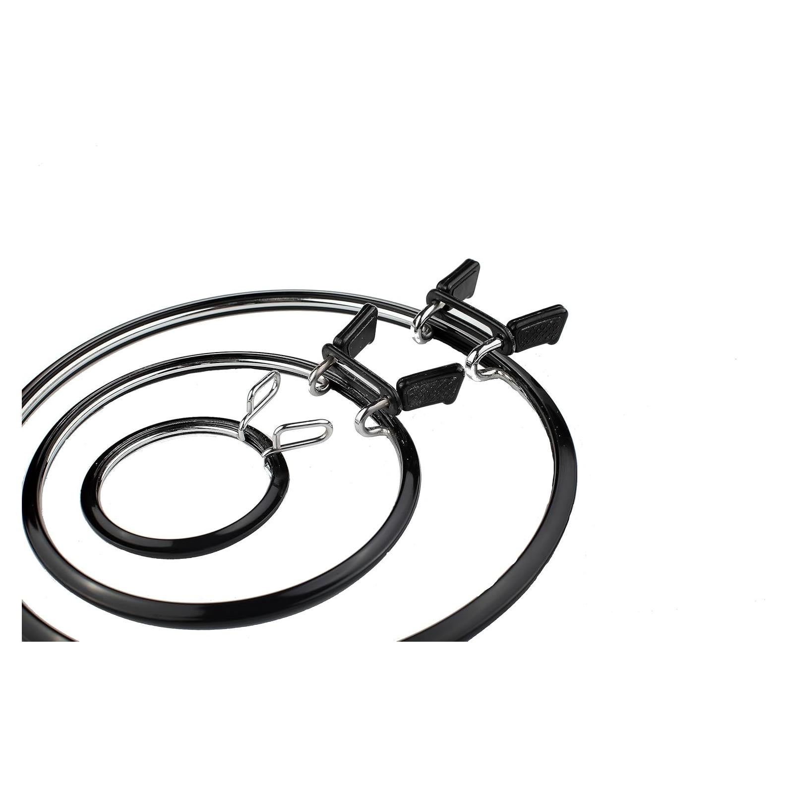 Aros de Bordado de Tensión de Resorte NURGE - 3 Tamaños