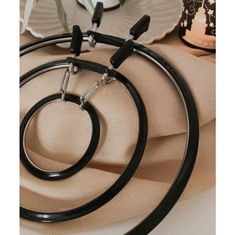 Aros de Bordado de Tensión de Resorte NURGE - 3 Tamaños