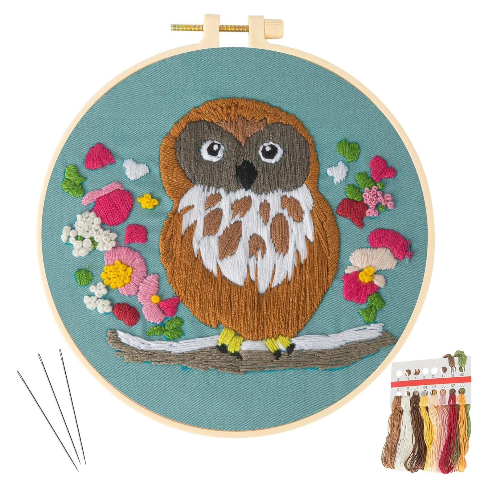 Kit de Bordado Culberta Mini para Adultos y Niños - 17.78 cm