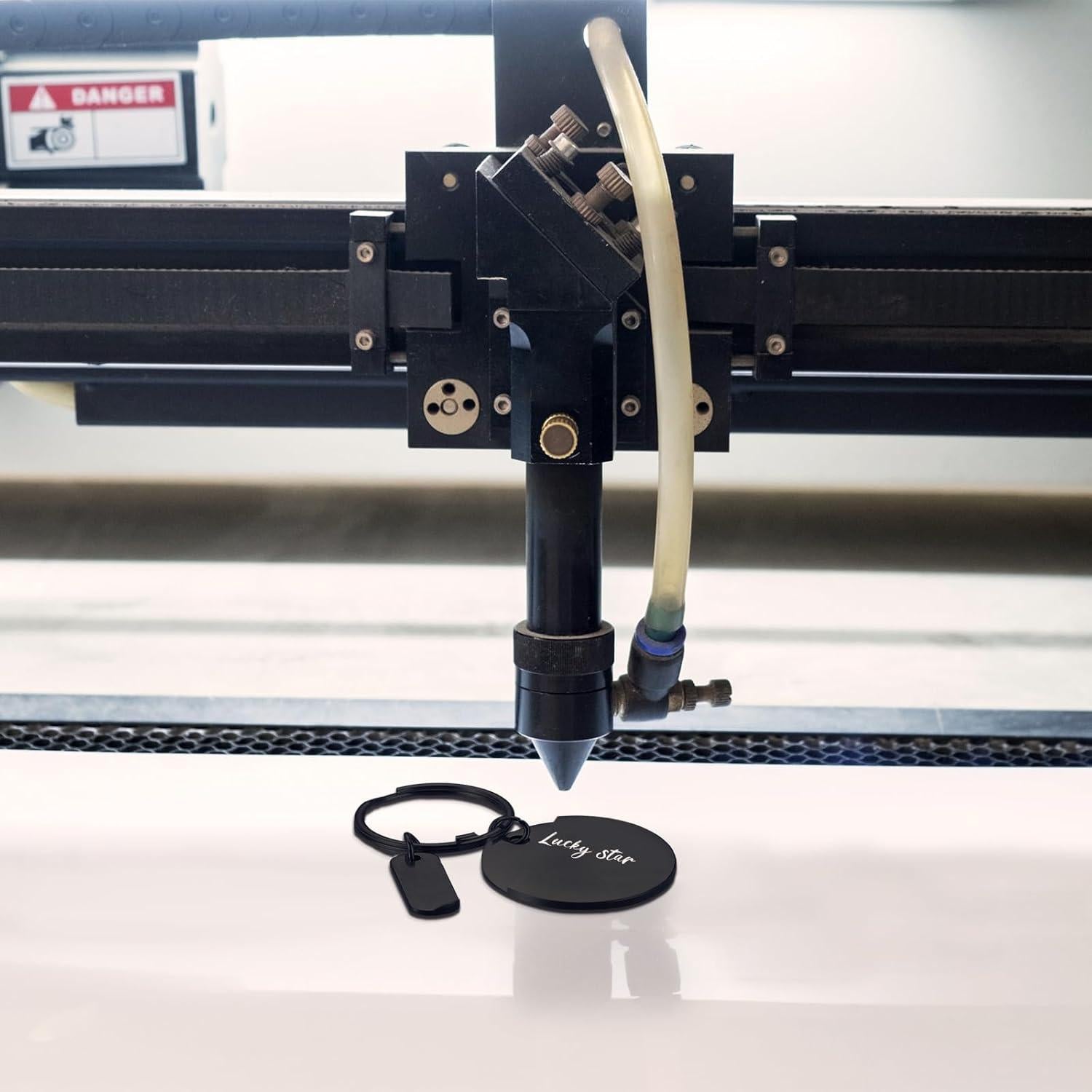 30 Etiquetas Grabables de Acero Inoxidable Gisafai - Negro