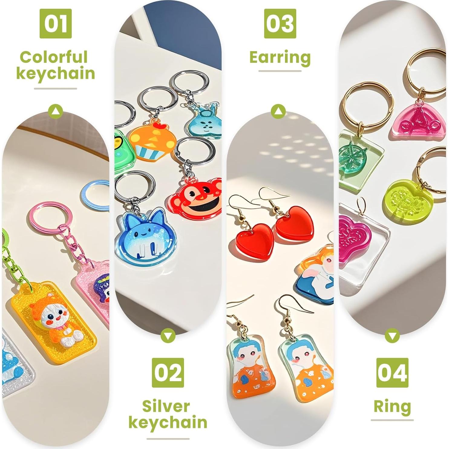 10 Hojas de Plástico Encogible Imprimibles Yncotte 21.6x27.9cm