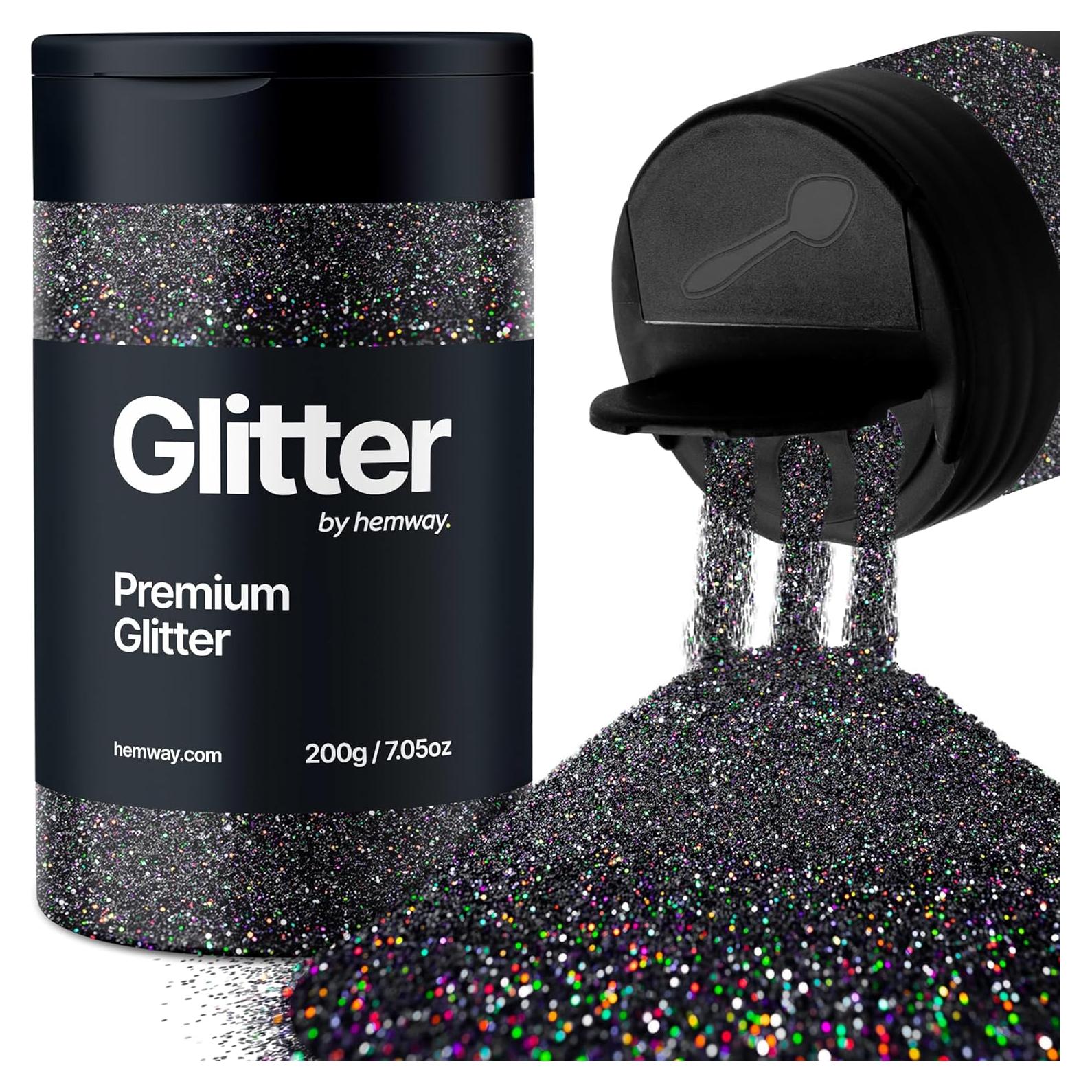 Glitter Holográfico Hemway 200g para Manualidades y Resina