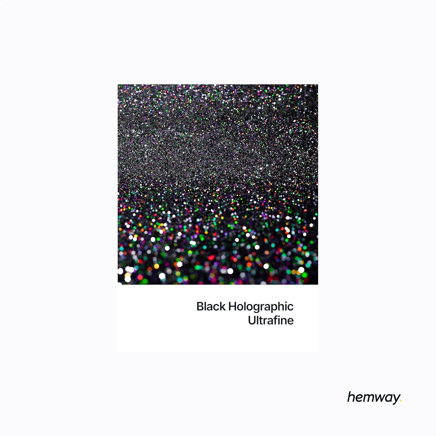 Glitter Holográfico Hemway 200g para Manualidades y Resina