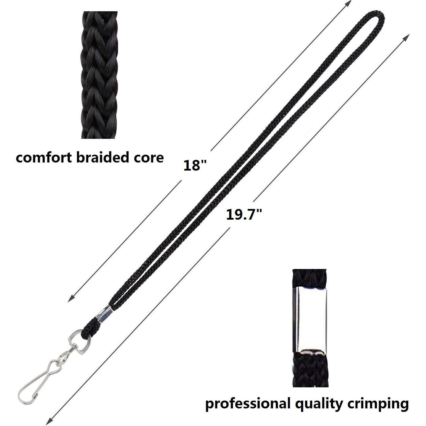 Cintas Negras de Seguridad COTODO 36" (91.44 cm) 100 Paquete