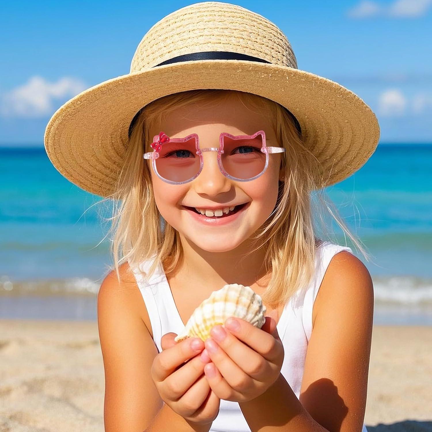Gafas de sol para niñas - 3 piezas con protección UV
