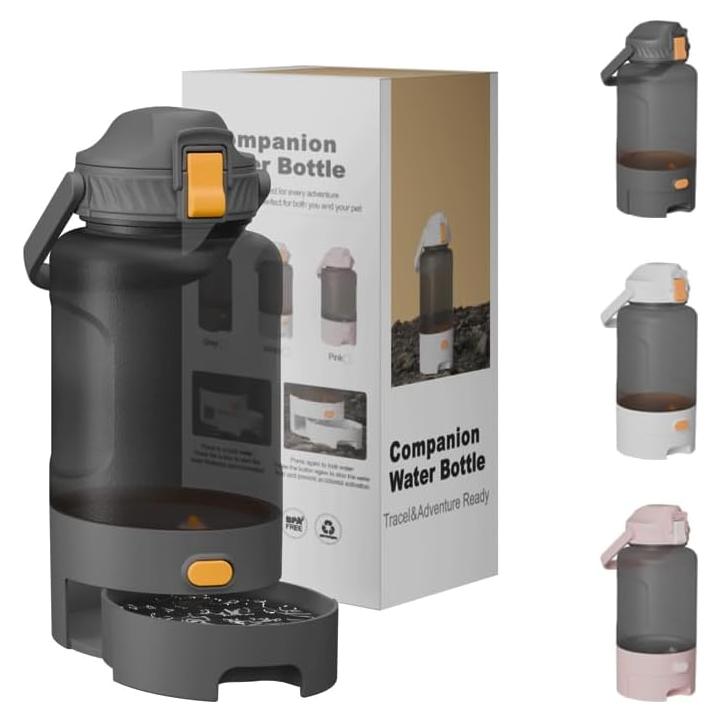 Botella de Agua Portátil Wreyng 50oz para Perros y Humanos