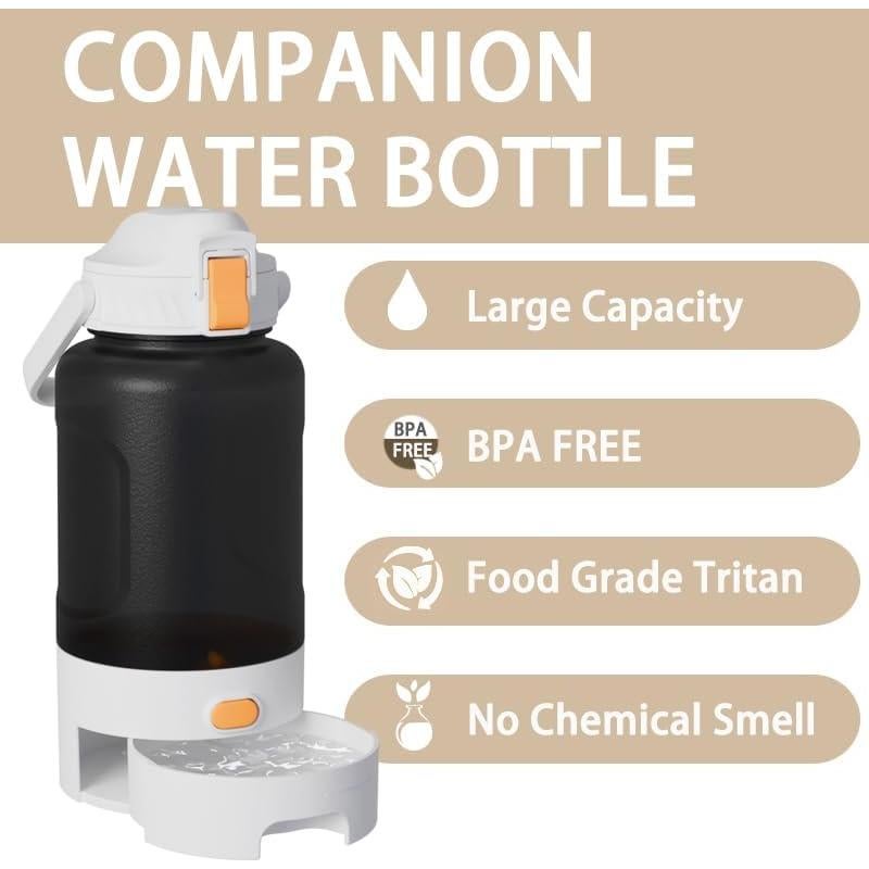 Botella de Agua Portátil Wreyng 50oz para Perros y Humanos