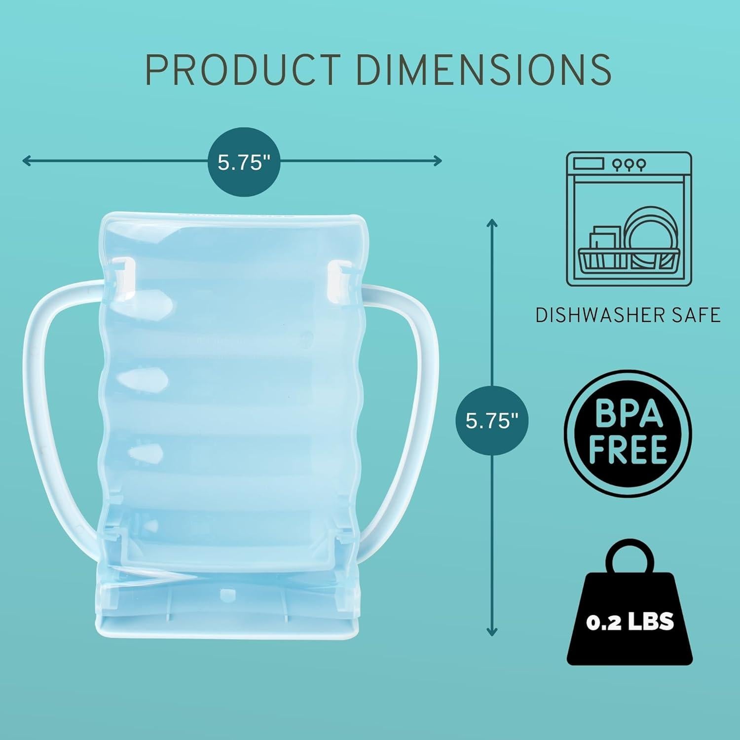 Soporte para Bolsas de Comida para Bebés Dinneractive Sip Wiz - 2 Unidades