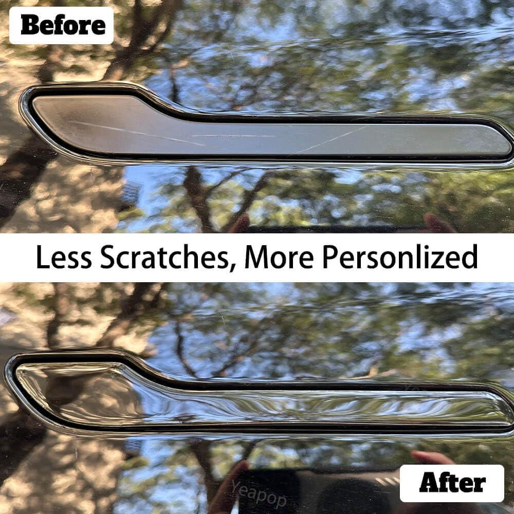 Cubiertas de Manijas de Puerta Yeapop para Tesla Modelo 3 y Y - Negro