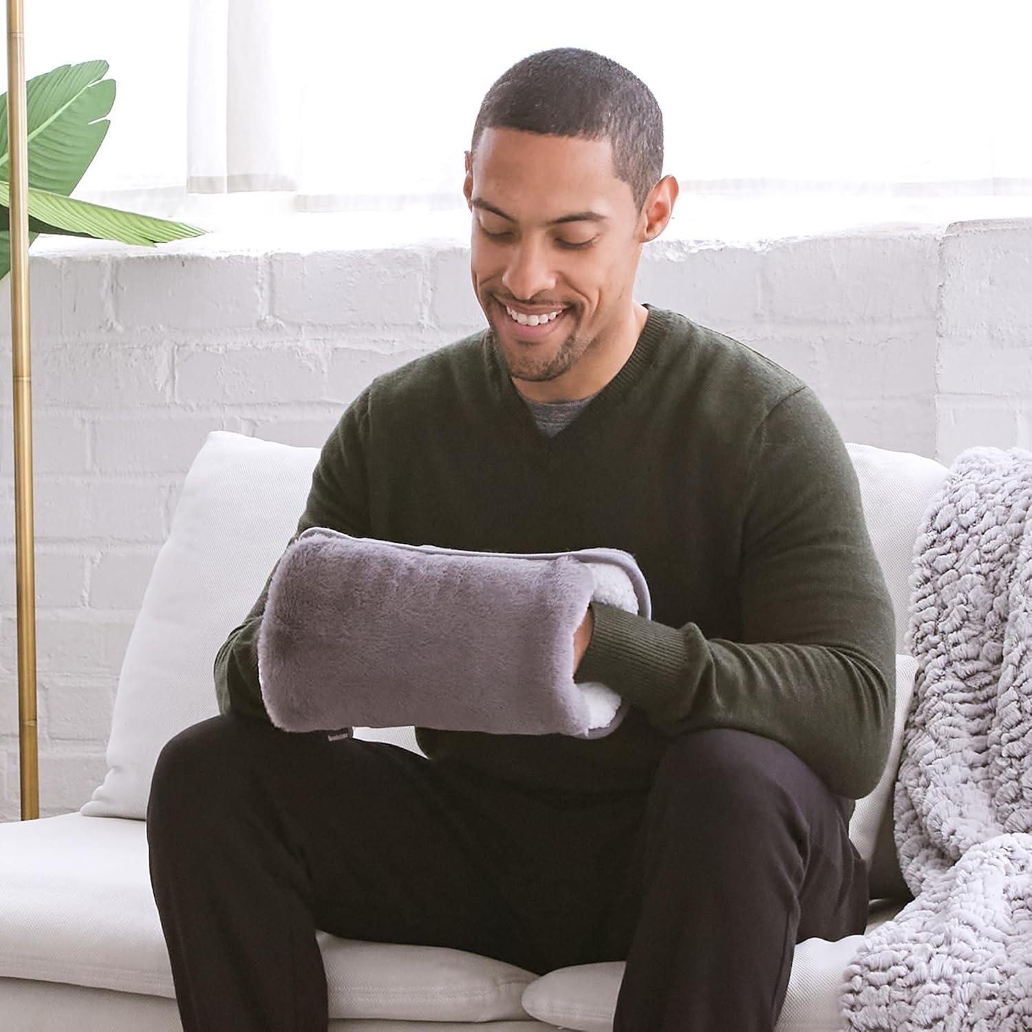 Calentador de Manos Brookstone PDEV04753 Carbón 100% Poliéster