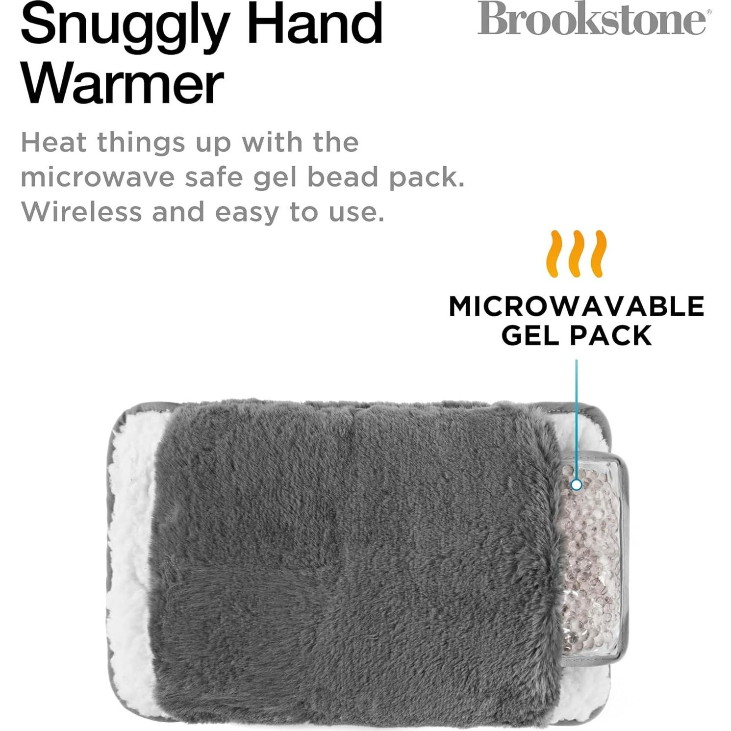 Calentador de Manos Brookstone PDEV04753 Carbón 100% Poliéster