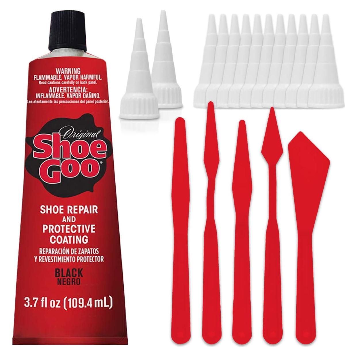 Adhesivo Shoe Goo Negro 109.4mL + Herramientas Pixiss