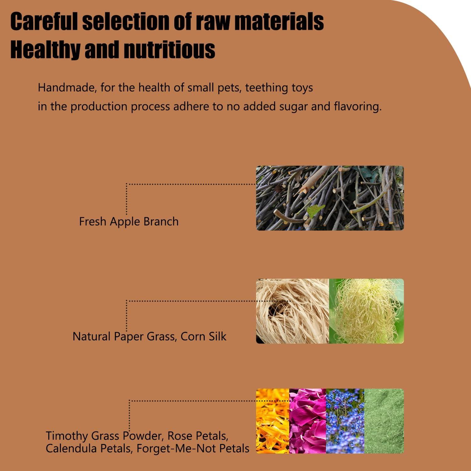 Juego de Juguetes para Conejos y Cobayas Dbeans 13 Piezas