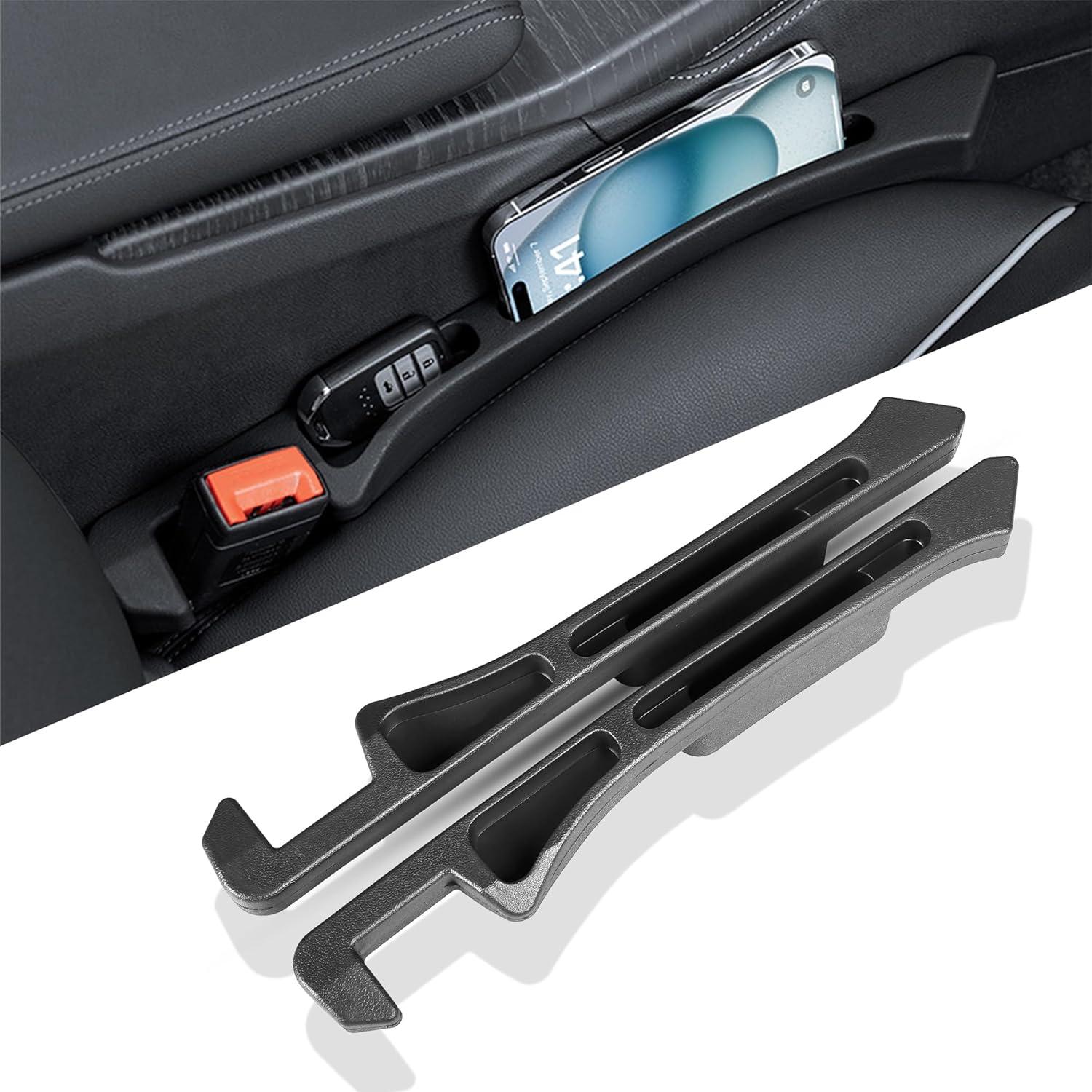 Relleno Espacio Asientos Coche GPKJQZS 2 Paquete Negro