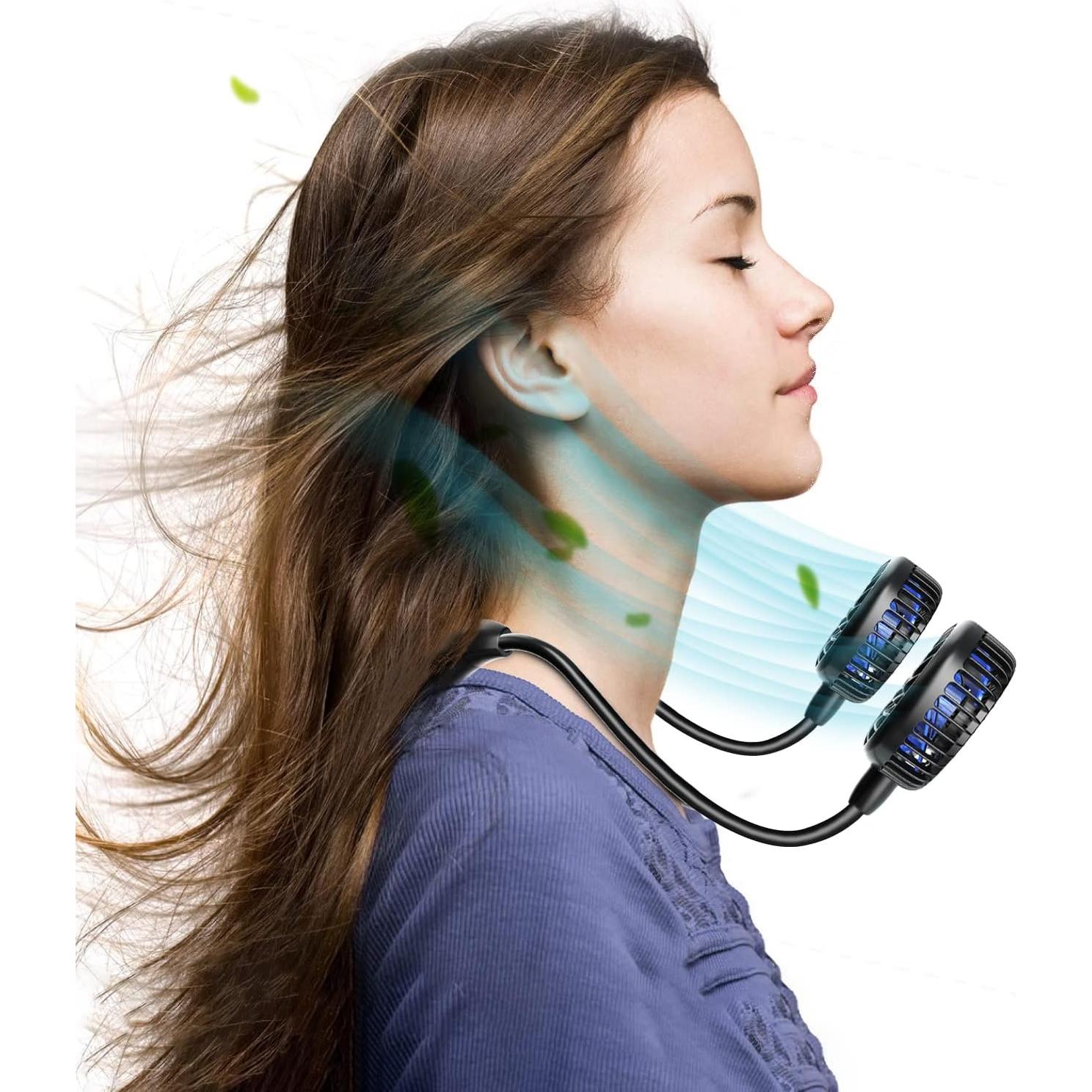 Ventilador de Cuello HandFan HF377 10000mAh 6 Velocidades