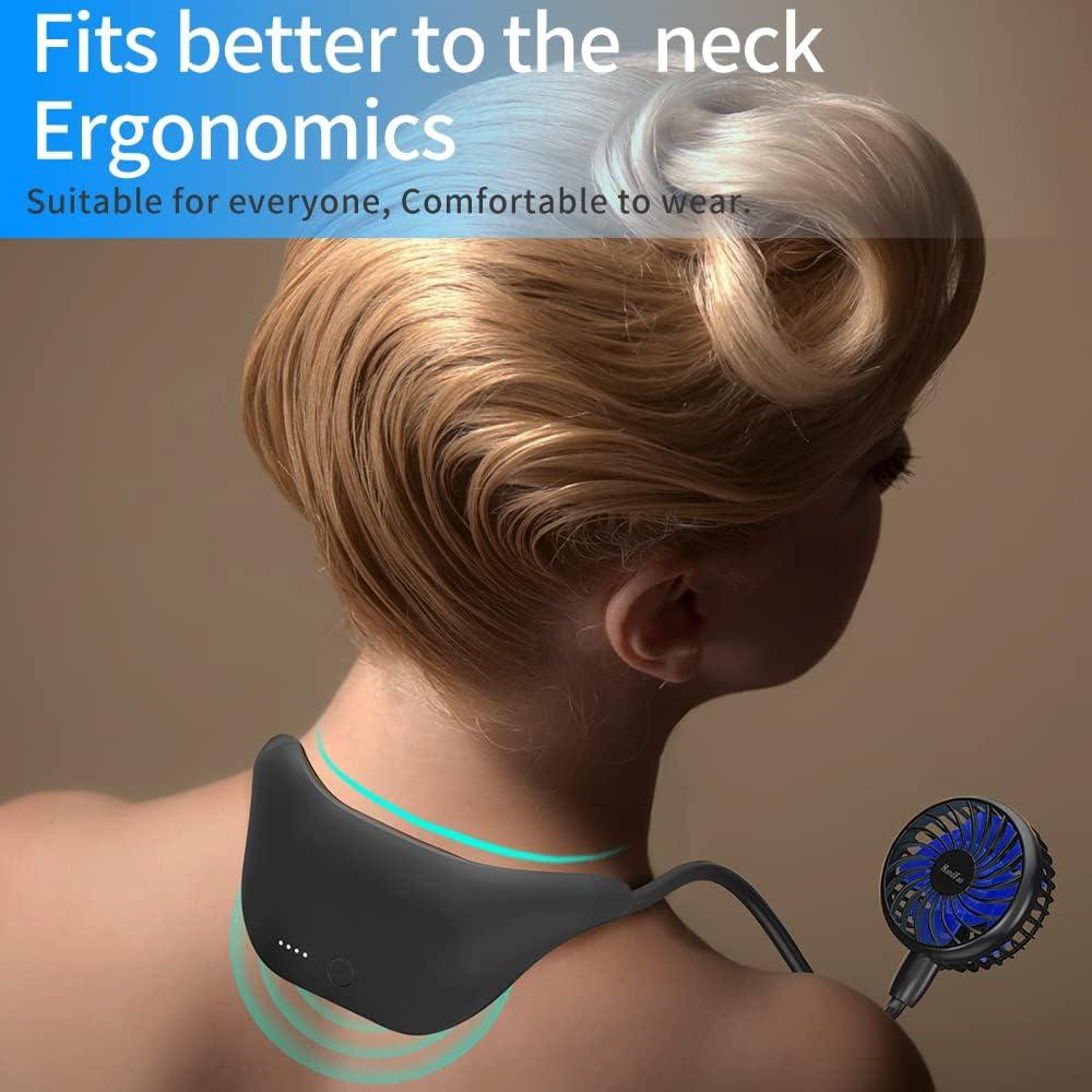 Ventilador de Cuello HandFan HF377 10000mAh 6 Velocidades