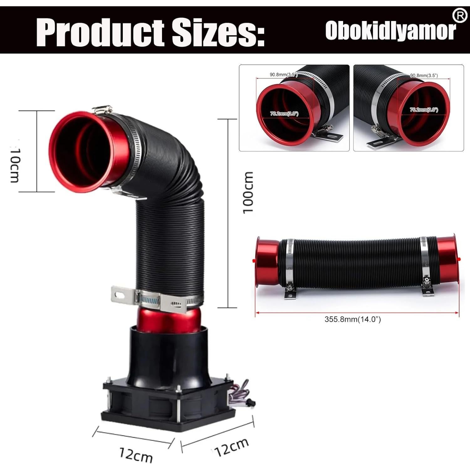 Simulador de Viento Obokidlyamor para Volante de Juego Rojo